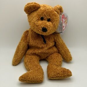 3/$30 |TY Beanie Baby | Fuzz the Brown Teddy Bear Plush Toy